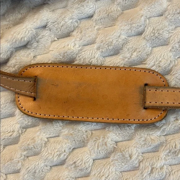 Vintage hand-tooled leather luggage - Picture 10 of 12